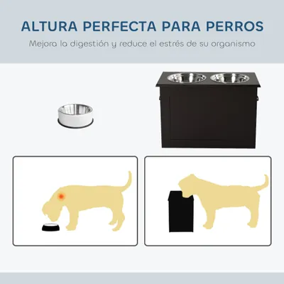 PawHut Comedero para Perro