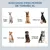 PawHut Comedero para Perro 60x30x41 cm Gris PawHut Comedero para Perro 60x30x41 cm Gris