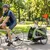 PawHut Remolque de Bicicleta Perro 134x62x101 cm Verde