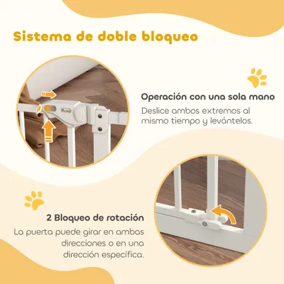 PawHut Barrera de Seguridad