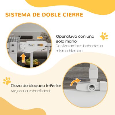 PawHut Barrera de Seguridad