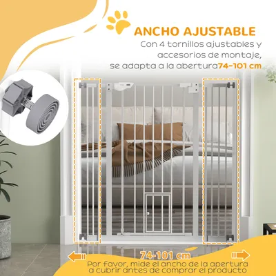 PawHut Barrera de Seguridad PawHut Barrera de Seguridad