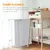 PawHut Parque para Perros 154x154x90 cm Blanco