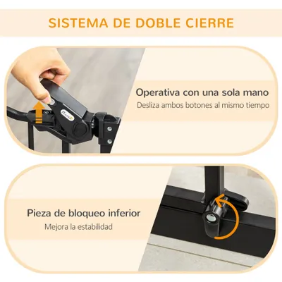 PawHut Barrera de Seguridad