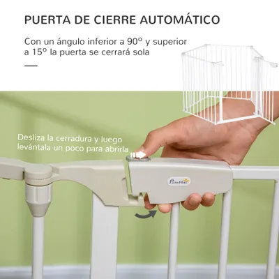 PawHut Barrera de Seguridad PawHut Barrera de Seguridad