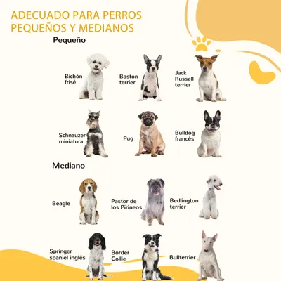 PawHut Barrera para Perro 155x35.5x76 cm Blanco