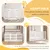 PawHut Barrera para Perro 155x35.5x76 cm Blanco