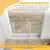 PawHut Barrera Seguridad Mascota 97.5x4x76.2 cm Blanco PawHut Barrera Seguridad Mascota 97.5x4x76.2 cm Blanco