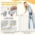 PawHut Barrera Seguridad Mascota 97.5x4x76.2 cm Blanco PawHut Barrera Seguridad Mascota 97.5x4x76.2 cm Blanco