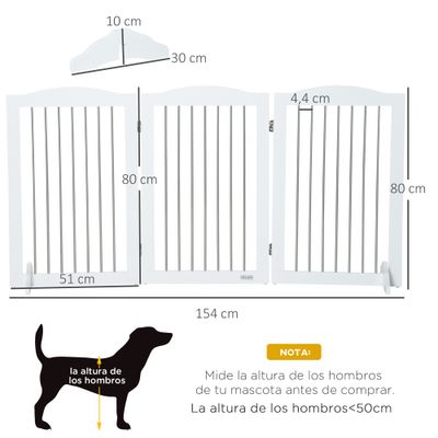 PawHut Barrera para Mascota