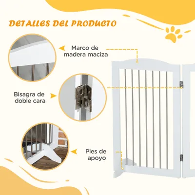 PawHut Barrera para Mascota