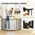 PawHut Barrera para Perro 202.5x2x76 cm Negro