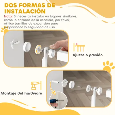 PawHut Barrera de Seguridad PawHut Barrera de Seguridad