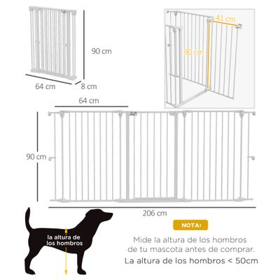 PawHut Barrera para Perro