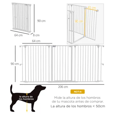 PawHut Barrera para Perro