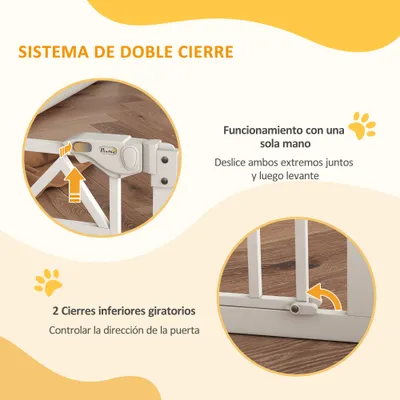 PawHut Barrera de Seguridad