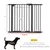 PawHut Barrera de Seguridad 94x2x77 cm Negro PawHut Barrera de Seguridad 94x2x77 cm Negro