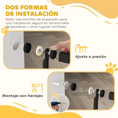 PawHut Barrera de Seguridad PawHut Barrera de Seguridad