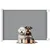 PawHut Barrera de Seguridad 115x5.5x82.5 cm Gris PawHut Barrera de Seguridad 115x5.5x82.5 cm Gris