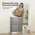 PawHut Barrera de Seguridad 115x5.5x82.5 cm Gris PawHut Barrera de Seguridad 115x5.5x82.5 cm Gris