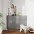 PawHut Barrera de Seguridad 115x5.5x82.5 cm Gris PawHut Barrera de Seguridad 115x5.5x82.5 cm Gris