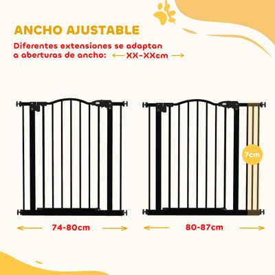 PawHut Barrera de Seguridad