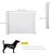 PawHut Barrera de Seguridad 115x5.5x82.5 cm Blanco PawHut Barrera de Seguridad 115x5.5x82.5 cm Blanco