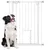 PawHut Barrera Seguridad Perro 80x4x91.4 cm Blanco PawHut Barrera Seguridad Perro 80x4x91.4 cm Blanco