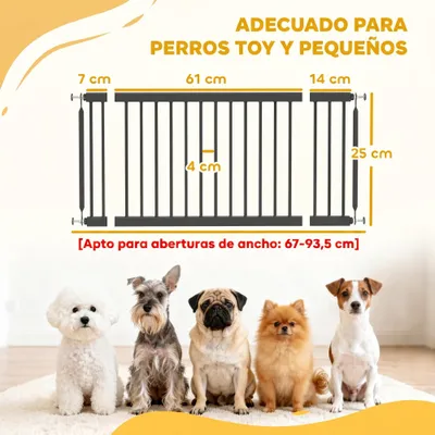 PawHut Barrera de Seguridad PawHut Barrera de Seguridad