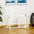 PawHut Barrera para Perro 237.5x36x80 cm Blanco PawHut Barrera para Perro 237.5x36x80 cm Blanco