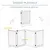 PawHut Barrera para Perro 237.5x36x80 cm Blanco PawHut Barrera para Perro 237.5x36x80 cm Blanco