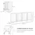 PawHut Barrera para Perro 204x36x75 cm Blanco PawHut Barrera para Perro 204x36x75 cm Blanco