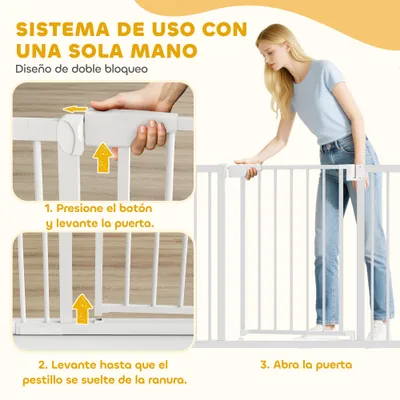 PawHut Barrera de Seguridad PawHut Barrera de Seguridad