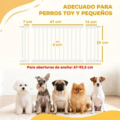 PawHut Barrera de Seguridad PawHut Barrera de Seguridad