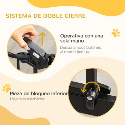 PawHut Barrera de Seguridad