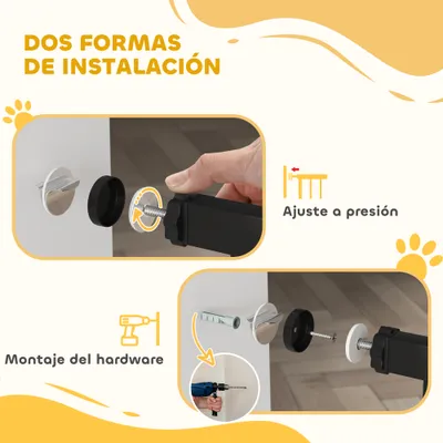 PawHut Barrera de Seguridad PawHut Barrera de Seguridad
