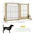 PawHut Barrera para Perro 159x44x70 cm Madera Natural PawHut Barrera para Perro 159x44x70 cm Madera Natural