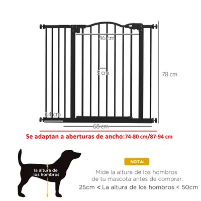 PawHut Barrera de Seguridad PawHut Barrera de Seguridad