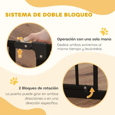 PawHut Barrera de Seguridad