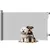 PawHut Barrera para Perro 146x9x86.5 cm Gris PawHut Barrera para Perro 146x9x86.5 cm Gris
