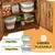PawHut Contenedor de Pienso 44x32x37 cm Gris PawHut Contenedor de Pienso 44x32x37 cm Gris