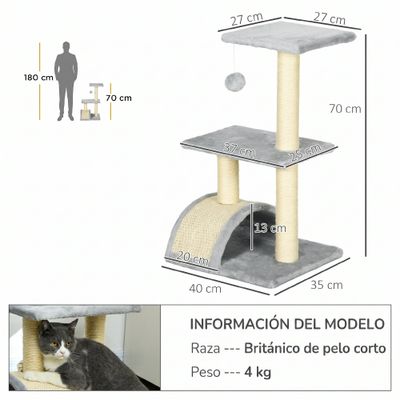 PawHut Árbol para Gato
