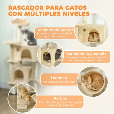 PawHut Árbol para Gato