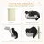 PawHut Estantes para Gato 30x30x96 cm Gris
