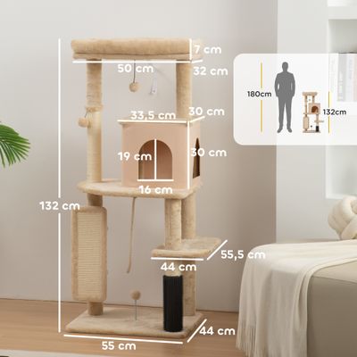 PawHut Árbol para Gato