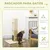 PawHut Rascador para Gato 59.5x39x79 cm Beige PawHut Rascador para Gato 59.5x39x79 cm Beige