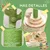 PawHut Poste Rascador para Gato 32x32x60 cm Verde PawHut Poste Rascador para Gato 32x32x60 cm Verde