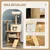 PawHut Árbol para Gato 60x40x130 cm Beige PawHut Árbol para Gato 60x40x130 cm Beige