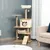 PawHut Árbol para Gato 60x40x130 cm Beige PawHut Árbol para Gato 60x40x130 cm Beige