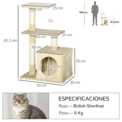 PawHut Árbol para gato